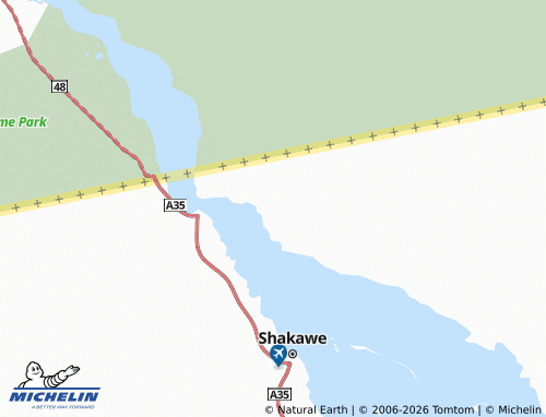 Mapa MICHELIN Kaokwe - ViaMichelin
