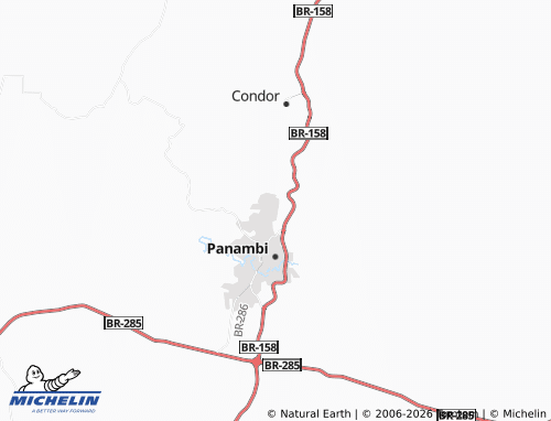Mapa MICHELIN Alvorada - ViaMichelin