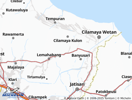 MICHELIN Kiara map - ViaMichelin