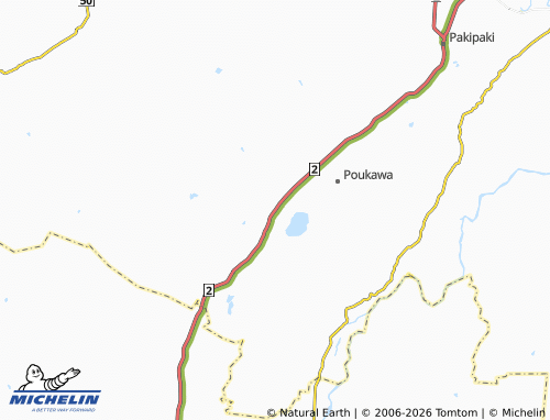 Mapa MICHELIN Te Hauke - ViaMichelin