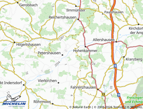 Mapa MICHELIN Glonnbercha - ViaMichelin