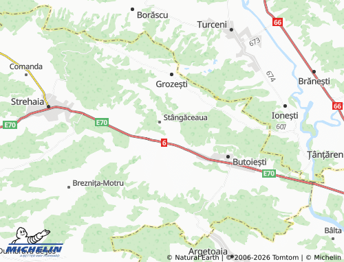 Mappa MICHELIN Poșta Veche - ViaMichelin