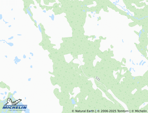 Mapa MICHELIN Bruksvallarna - ViaMichelin