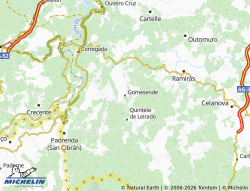 Mappa MICHELIN Gomesende - ViaMichelin