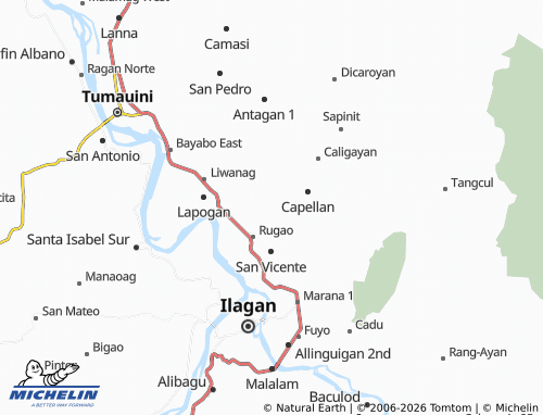 MICHELIN San Pablo map - ViaMichelin