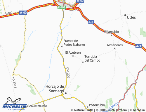 Mappa MICHELIN El Acebrón - ViaMichelin