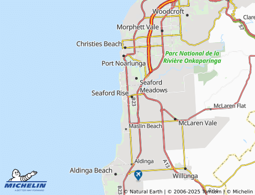 MICHELIN Moana map - ViaMichelin