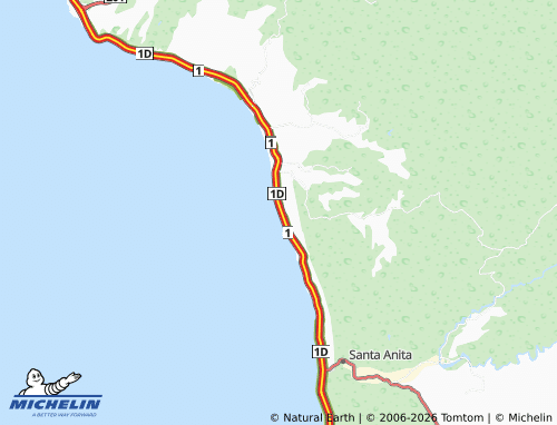 Carte MICHELIN El Campito - ViaMichelin