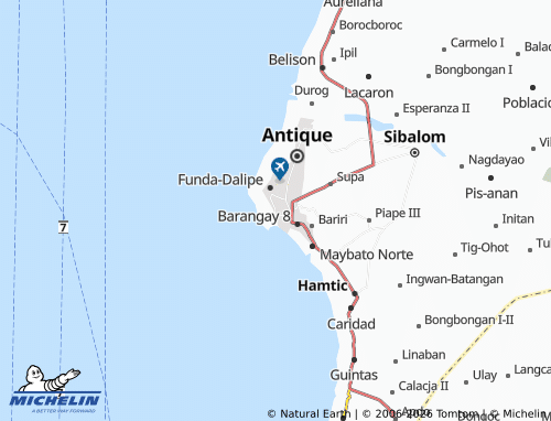 MICHELIN Madrangca map - ViaMichelin