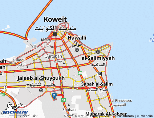 MICHELIN Al Jabriyah 2 map - ViaMichelin
