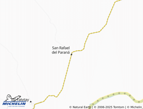 MICHELIN San Rafael del Paraná map - ViaMichelin