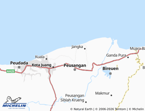 Mapa MICHELIN Cot Puuk - ViaMichelin