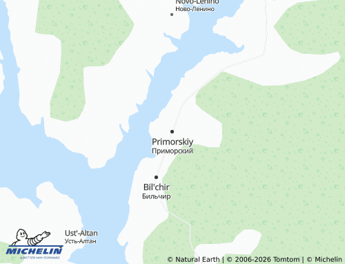 MICHELIN-Landkarte Primorskiy - ViaMichelin