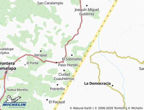 Mappa MICHELIN El Sabinalito - ViaMichelin