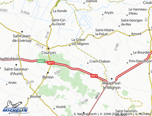 Mapa MICHELIN Crêpé - ViaMichelin