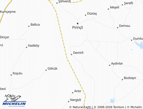Mappa MICHELIN Demirli - ViaMichelin