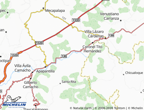 Carte MICHELIN El Tepetate - ViaMichelin
