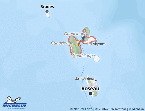 Mapa MICHELIN Guadalupe - ViaMichelin