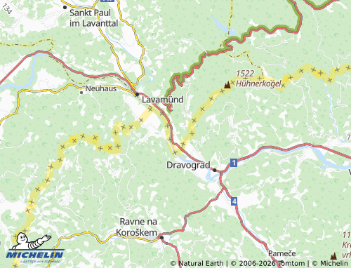 MICHELIN-Landkarte Rabenstein - ViaMichelin
