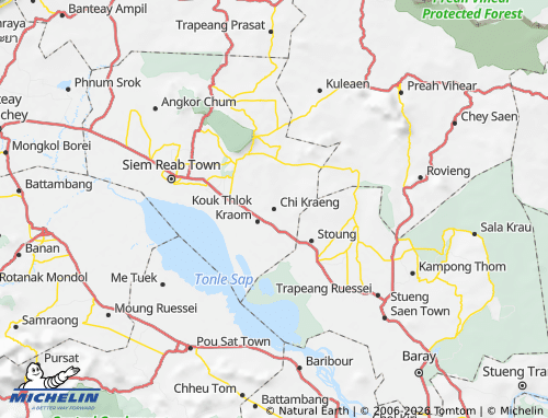 Mappa MICHELIN Chi Kraeng - ViaMichelin