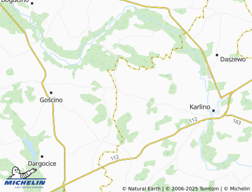 MICHELIN Pobłocie Wielkie map - ViaMichelin