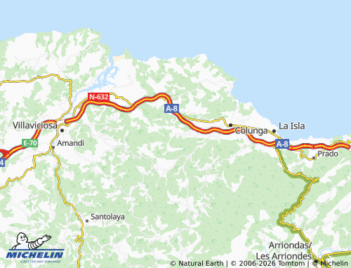 Carte MICHELIN Pernús - ViaMichelin