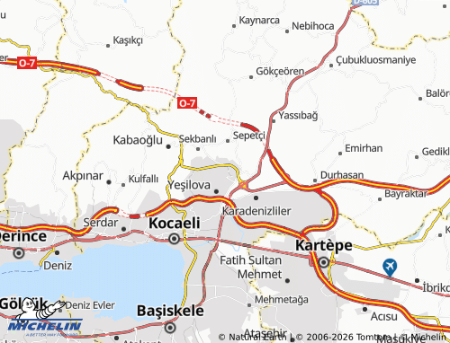 Mappa MICHELIN Tepeköy - ViaMichelin