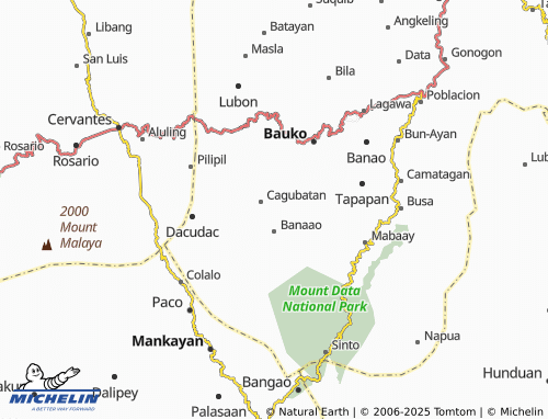 MICHELIN Pandayan map - ViaMichelin