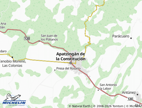 Mappa MICHELIN Gertrudis Bocanegra - ViaMichelin