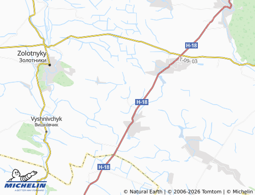 Mappa MICHELIN Nova Brykulia - ViaMichelin