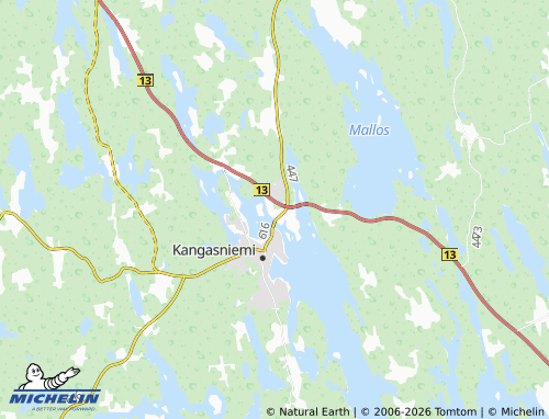 Carte MICHELIN Lapasniemi - ViaMichelin