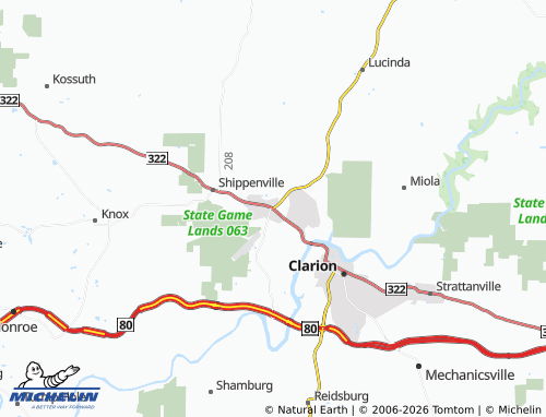 Kaart MICHELIN Marianne - ViaMichelin