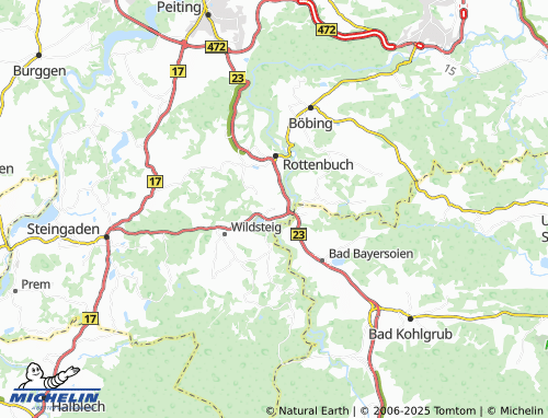 MICHELIN-Landkarte Schönegg - ViaMichelin