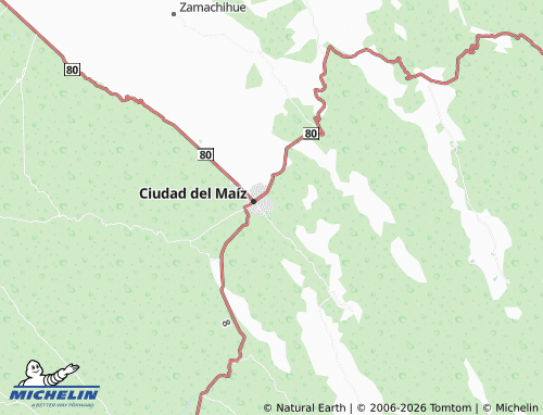 Mapa MICHELIN El Orégano - ViaMichelin