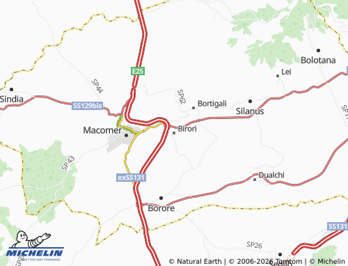 Mapa MICHELIN Birori - ViaMichelin