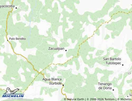 Mappa MICHELIN Zacualpan - ViaMichelin
