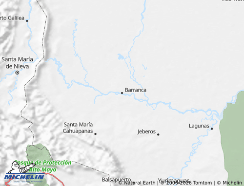 MICHELIN-Landkarte Datem del Marañón - ViaMichelin