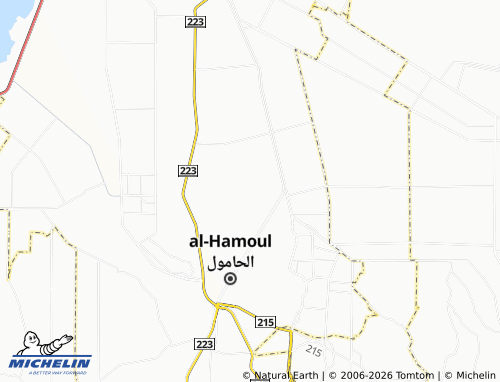 Mapa MICHELIN Ezbah Raqm 80 - ViaMichelin