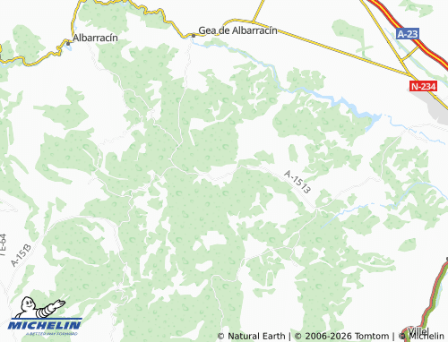 Mapa MICHELIN Bezas - ViaMichelin