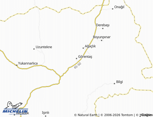 Mapa MICHELIN Görentaş - ViaMichelin