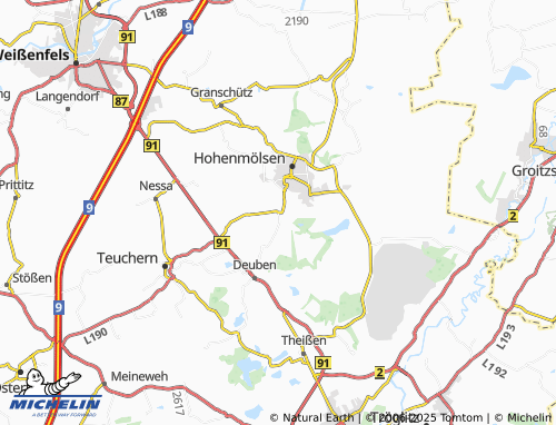 Mapa MICHELIN Zembschen - ViaMichelin