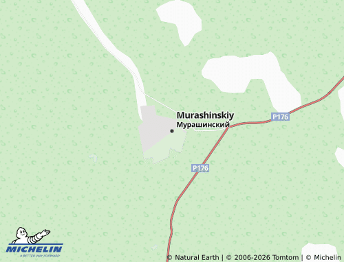 MICHELIN-Landkarte Murashinskiy - ViaMichelin