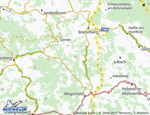 MICHELIN Thalberg map - ViaMichelin