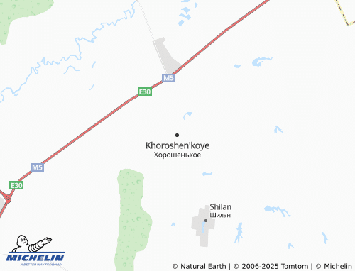 MICHELIN Khoroshen'koye map - ViaMichelin