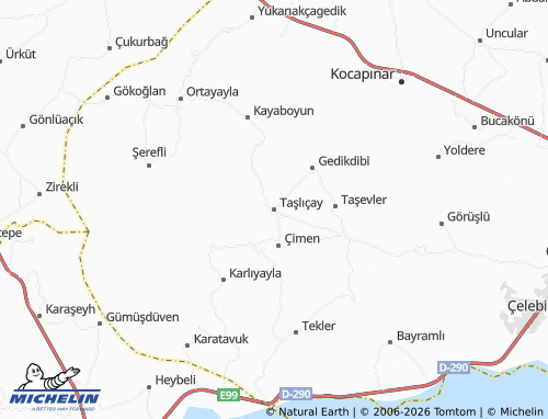 Mappa MICHELIN Taşlıçay - ViaMichelin