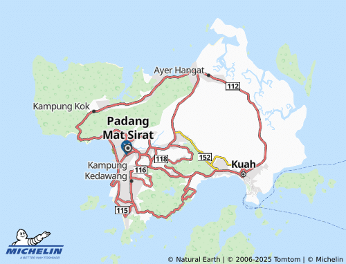 MICHELIN Kampung Bukit Hantu map - ViaMichelin