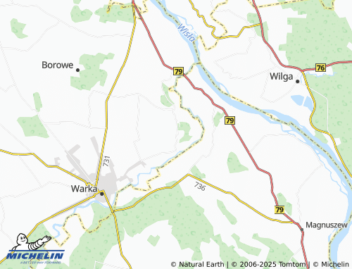 Mapa MICHELIN Pilica - ViaMichelin
