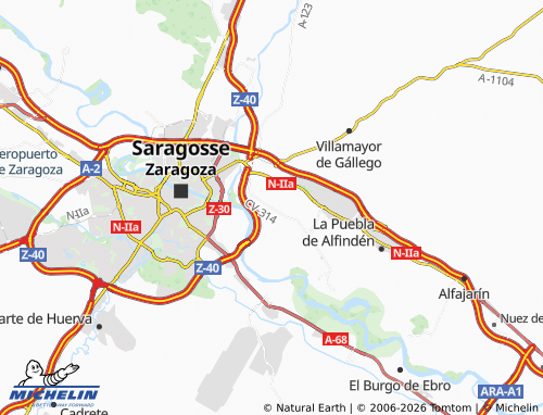 Mappa MICHELIN Movera - ViaMichelin