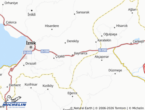 MICHELIN Kaynarca map - ViaMichelin