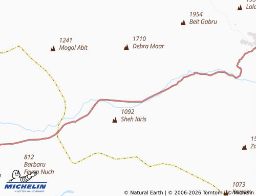 MICHELIN Agat map - ViaMichelin